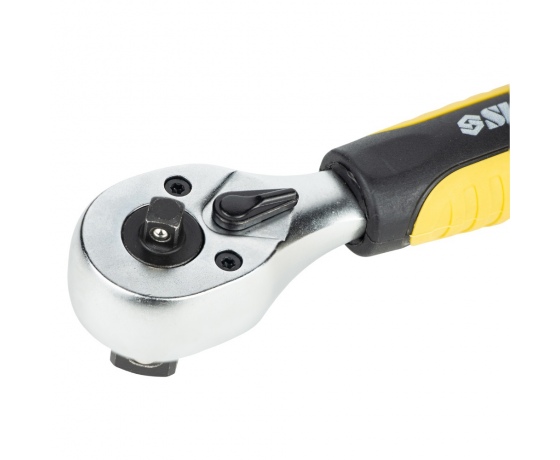 Фото 3 - Ключ-трещотка двухсторонняя укороченная 1/4