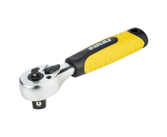 Фото 2 - Ключ-трещотка двухсторонняя укороченная 1/4