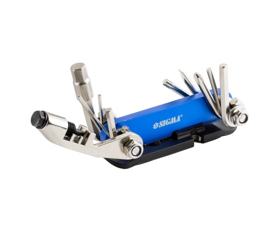 Фото 4 - Велоключ 92мм 15в1+лопатка монтажная SIGMA (4375631)