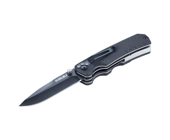 Фото 3 - Нож раскладной 112мм (рукоятка композит G10) SIGMA (4375721)