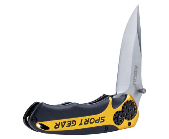 Фото 6 - Нож раскладной 115мм (рукоятка алюминиевый сплав) SIGMA (4375751)