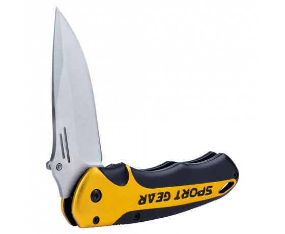 Фото 7 - Нож раскладной 115мм (рукоятка алюминиевый сплав) SIGMA (4375751)