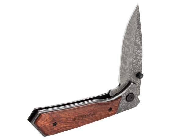 Фото 7 - Нож раскладной 122мм (рукоятка дерево) SIGMA (4375821)