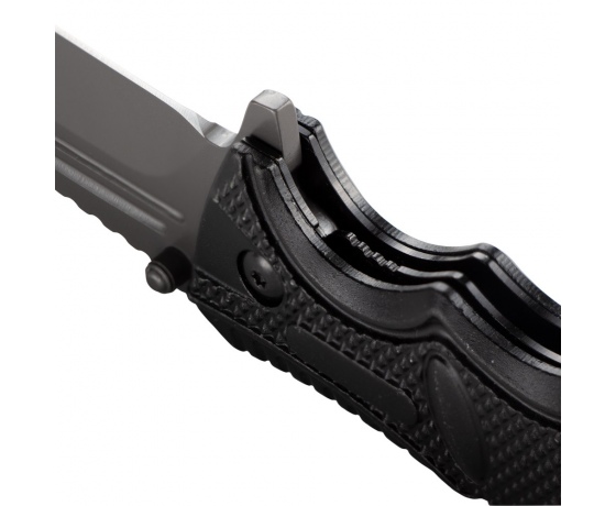 Фото 4 - Нож раскладной 124мм (рукоятка алюминиевый сплав) SIGMA (4375851)