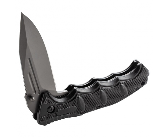 Фото 7 - Нож раскладной 124мм (рукоятка алюминиевый сплав) SIGMA (4375851)