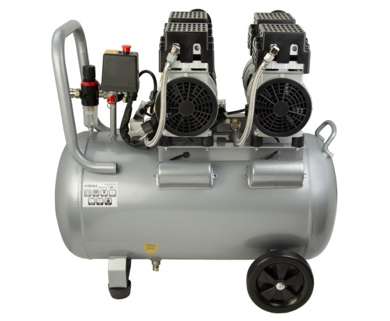 Фото 4 - Компрессор четырехцилиндровый безмасляный 2.2кВт 308л/мин 8бар 50л SIGMA (7042551)