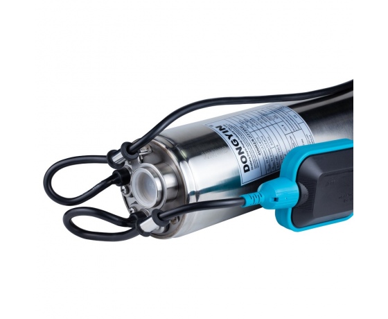 Фото 5 - Насос с нижним забором воды 0.37кВт H 42(30)м Q 55(33)л/мин Ø100мм+поплавок DONGYIN (777352)