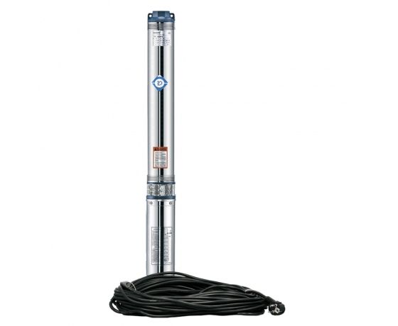 Фото 2 - Насос центробежный 0.37кВт H 48(36)м Q 45(30)л/мин Ø80мм  25м кабеля mid AQUATICA (778401)