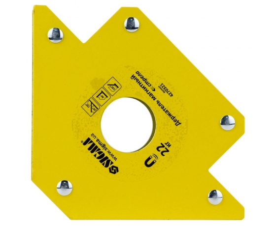 Фото 4 - Магнит для сварки стрела 22кг 90×90 мм (45,90,135°) SIGMA (4270321)