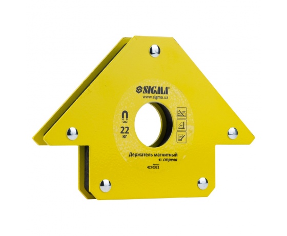 Фото 5 - Магнит для сварки стрела 22кг 90×90 мм (45,90,135°) SIGMA (4270321)