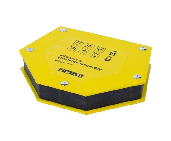 Фото 5 - Магнит для сварки трапеция 34кг 105×65×65×45мм (30,45,60,75,90,135°) SIGMA (4270361)