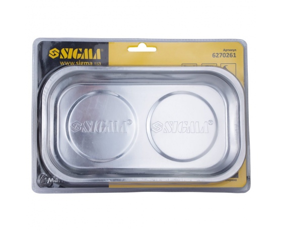 Фото 4 - Тарелка магнитная двойная 136×237мм SIGMA (6270261)