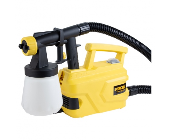 Фото 2 - Краскораспылитель электрический HVLP 500Вт Ø2.6мм 700мл/мин н/б 700мл SIGMA (6816021)