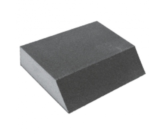 Фото 2 - Губка шлифовальная четырехсторонняя угловая 110×90×25мм P80 SIGMA (9130451)