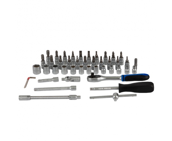 Фото 8 - Набор насадок торцевых и биты 1/4