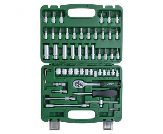 Фото 4 - Набор насадок торцевых и биты 1/4