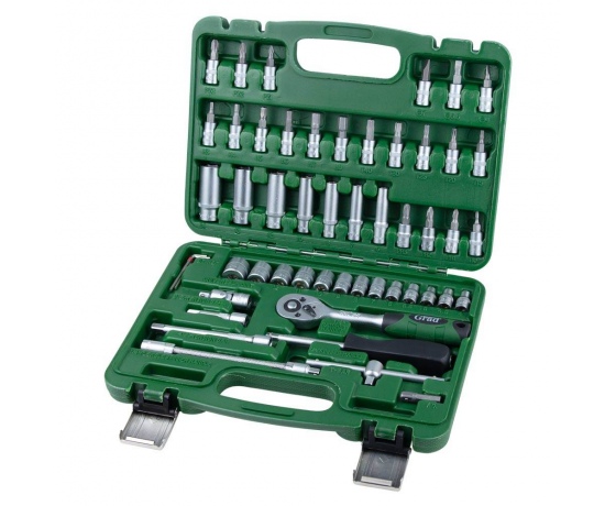 Фото 2 - Набор насадок торцевых и биты 1/4