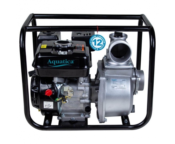 Фото 3 - Мотопомпа 6.5л.с. Hmax 30м Qmax 65м³/ч (4-х тактный) AQUATICA (772532)