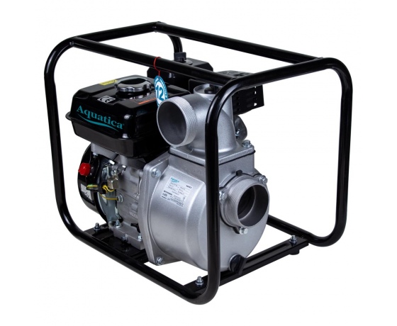 Фото 4 - Мотопомпа 6.5л.с. Hmax 30м Qmax 65м³/ч (4-х тактный) AQUATICA (772532)
