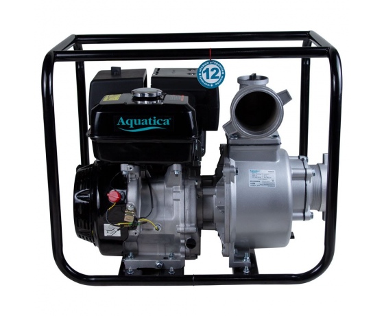 Фото 3 - Мотопомпа 13л.с. Hmax 23м Qmax 120м³/ч (4-х тактный) AQUATICA (772533)
