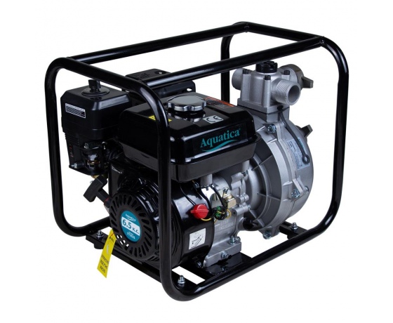 Фото 2 - Мотопомпа 6.5л.с. Hmax 70м Qmax 33м³/ч (4-х тактный) AQUATICA (772535)