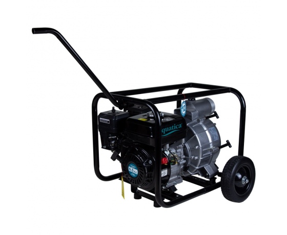 Фото 2 - Мотопомпа 6.5л.с. Hmax 28м Qmax 50м³/ч (4-х тактный) для грязной воды AQUATICA (772537)