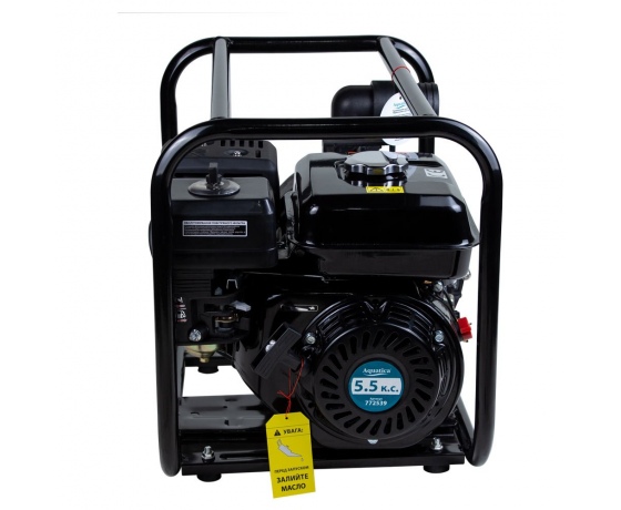Фото 9 - Мотопомпа 5.5л.с. Hmax 30м Qmax 38м³/ч (4-х тактный) для агрессивной среды AQUATICA (772539)