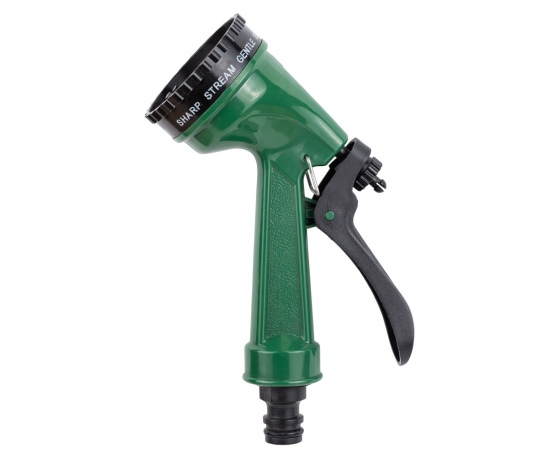 Фото 4 - Набор для полива пистолет распылитель 4-х режимный 2 коннектора+адаптер на шланг 3/4