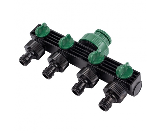 Фото 3 - Кран распределительный с адаптерами 1/2