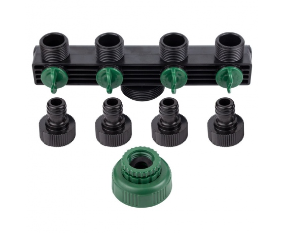 Фото 5 - Кран распределительный с адаптерами 1/2