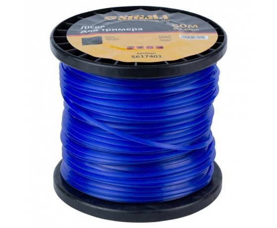 Фото 2 - Леска для триммера квадрат Ø3.0мм 60м катушка SIGMA (5617401)