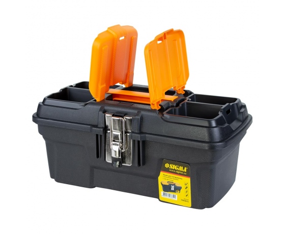 Фото 4 - Ящик для инструмента (металлические замки) 334×187×147мм SIGMA (7403651)