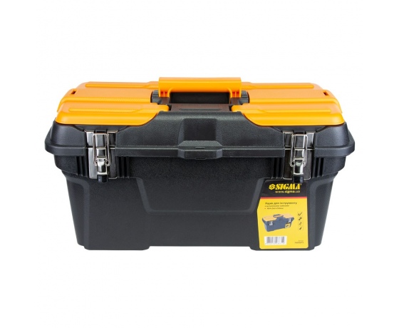 Фото 3 - Ящик для инструмента (металлические замки) 494×263×250мм SIGMA (7403671)
