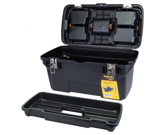 Фото 5 - Ящик для инструмента (металлические замки) 494×263×250мм SIGMA (7403671)