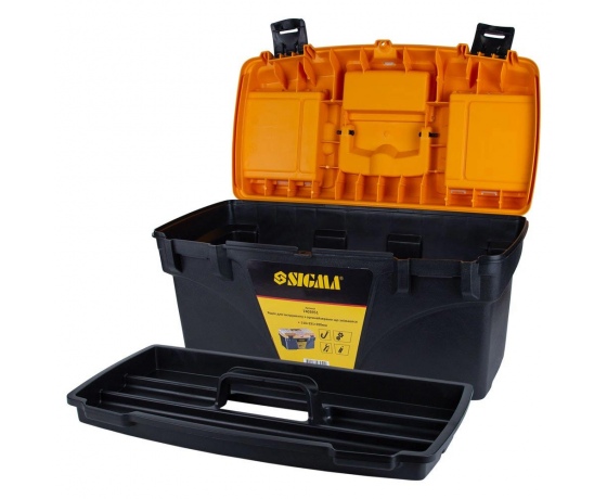 Фото 5 - Ящик для инструмента со съёмными органайзерами 510×291×280мм SIGMA (7403951)