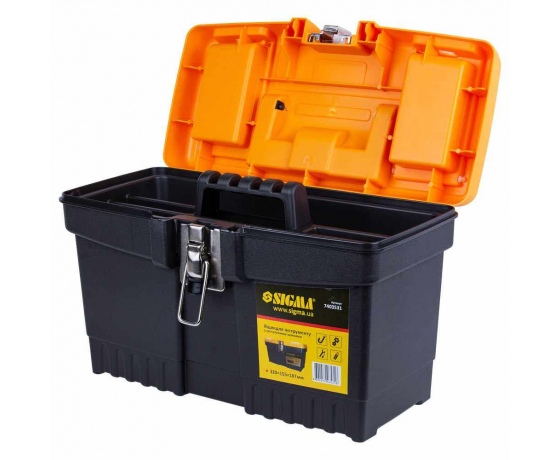 Фото 5 - Ящик для инструмента (металлические замки) 320×155×187мм SIGMA (7403531)