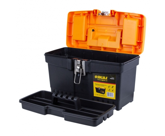 Фото 6 - Ящик для инструмента (металлические замки) 320×155×187мм SIGMA (7403531)