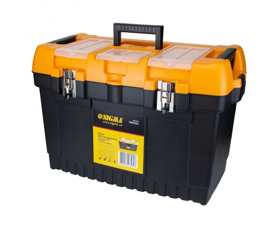 Фото 2 - Ящик для инструмента (металлические замки) 564×310×388мм SIGMA (7403561)