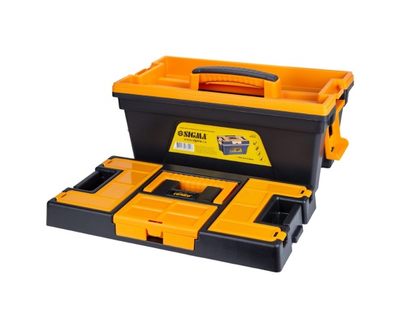 Фото 4 - Ящик для инструмента со съёмной крышкой 394×213×216мм SIGMA (7403691)