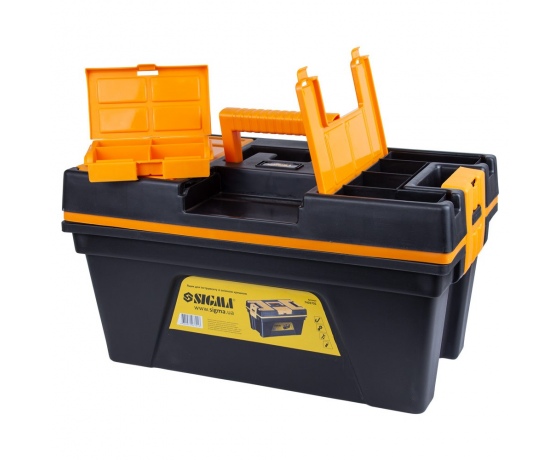 Фото 4 - Ящик для инструмента со съёмной крышкой 460×246×246мм SIGMA (7403701)