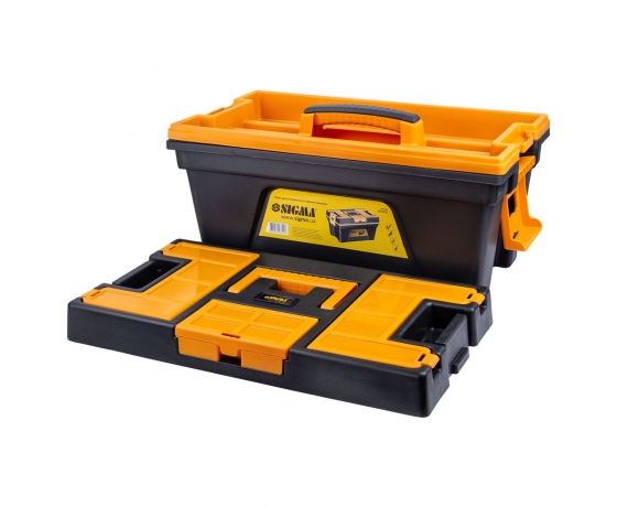 Фото 5 - Ящик для инструмента со съёмной крышкой 460×246×246мм SIGMA (7403701)