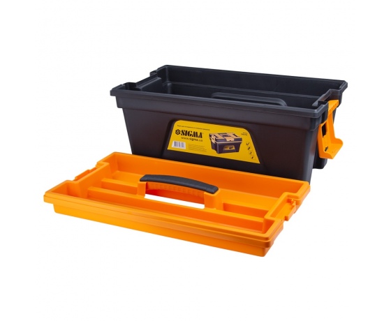 Фото 6 - Ящик для инструмента со съёмной крышкой 460×246×246мм SIGMA (7403701)