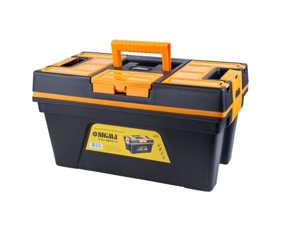 Фото 2 - Ящик для инструмента со съёмной крышкой 460×246×246мм SIGMA (7403701)