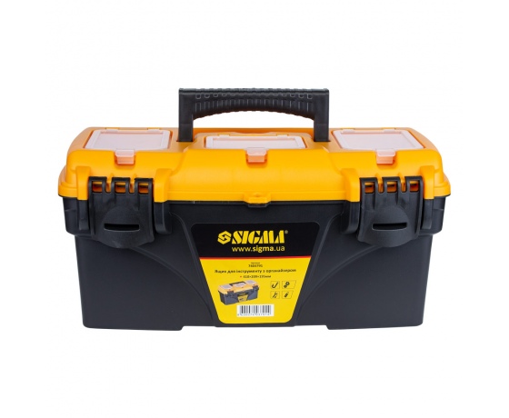 Фото 3 - Ящик для инструмента с органайзером 410×209×195мм SIGMA (7403791)
