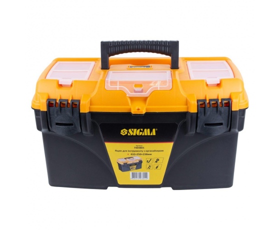 Фото 3 - Ящик для инструмента с органайзером 432×250×238мм SIGMA (7403801)