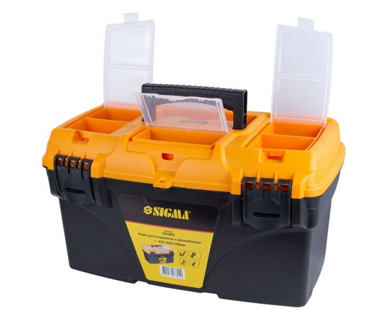 Фото 4 - Ящик для инструмента с органайзером 432×250×238мм SIGMA (7403801)