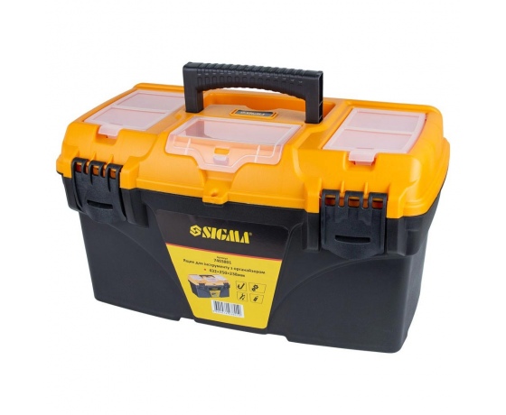 Фото 2 - Ящик для инструмента с органайзером 432×250×238мм SIGMA (7403801)