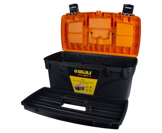 Фото 5 - Ящик для инструмента с органайзером 535×291×280мм SIGMA (7403811)