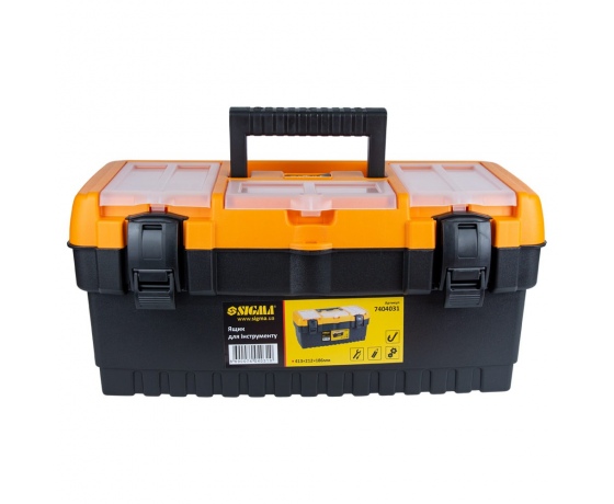 Фото 3 - Ящик для инструмента 413×212×186мм SIGMA (7404031)