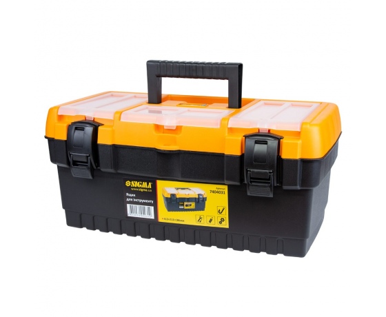 Фото 2 - Ящик для инструмента 413×212×186мм SIGMA (7404031)